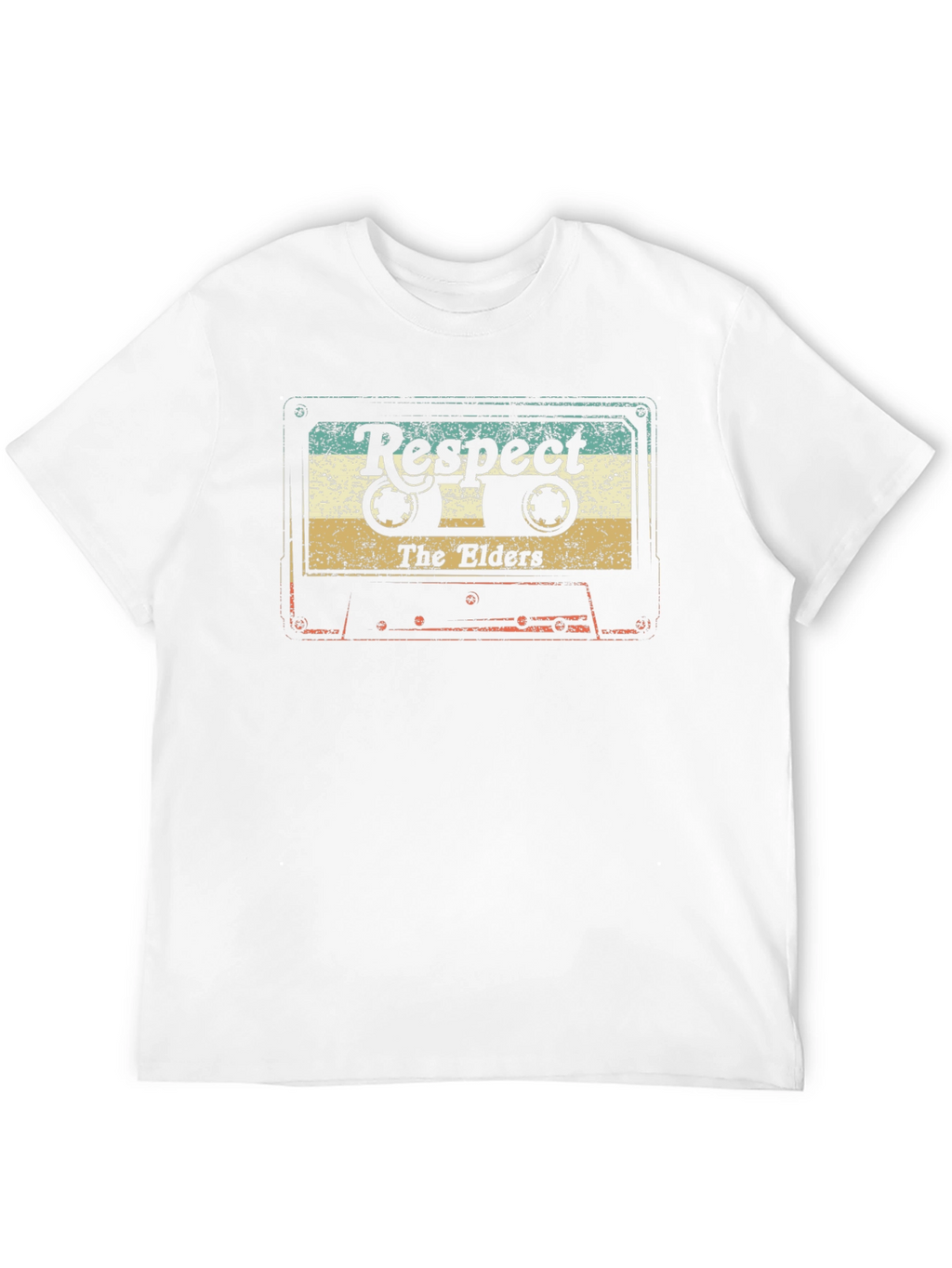 Respect The Elders Cassette Tape Graphic T-Shirt
