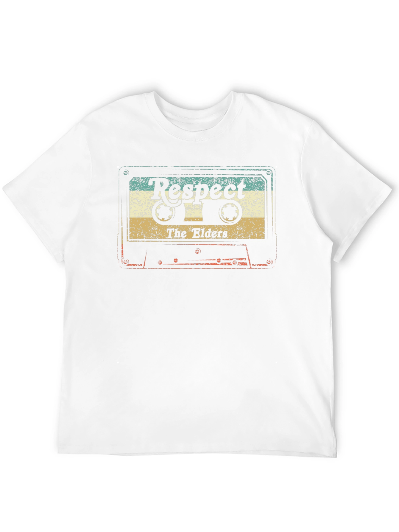 Respect The Elders Cassette Tape Graphic T-Shirt