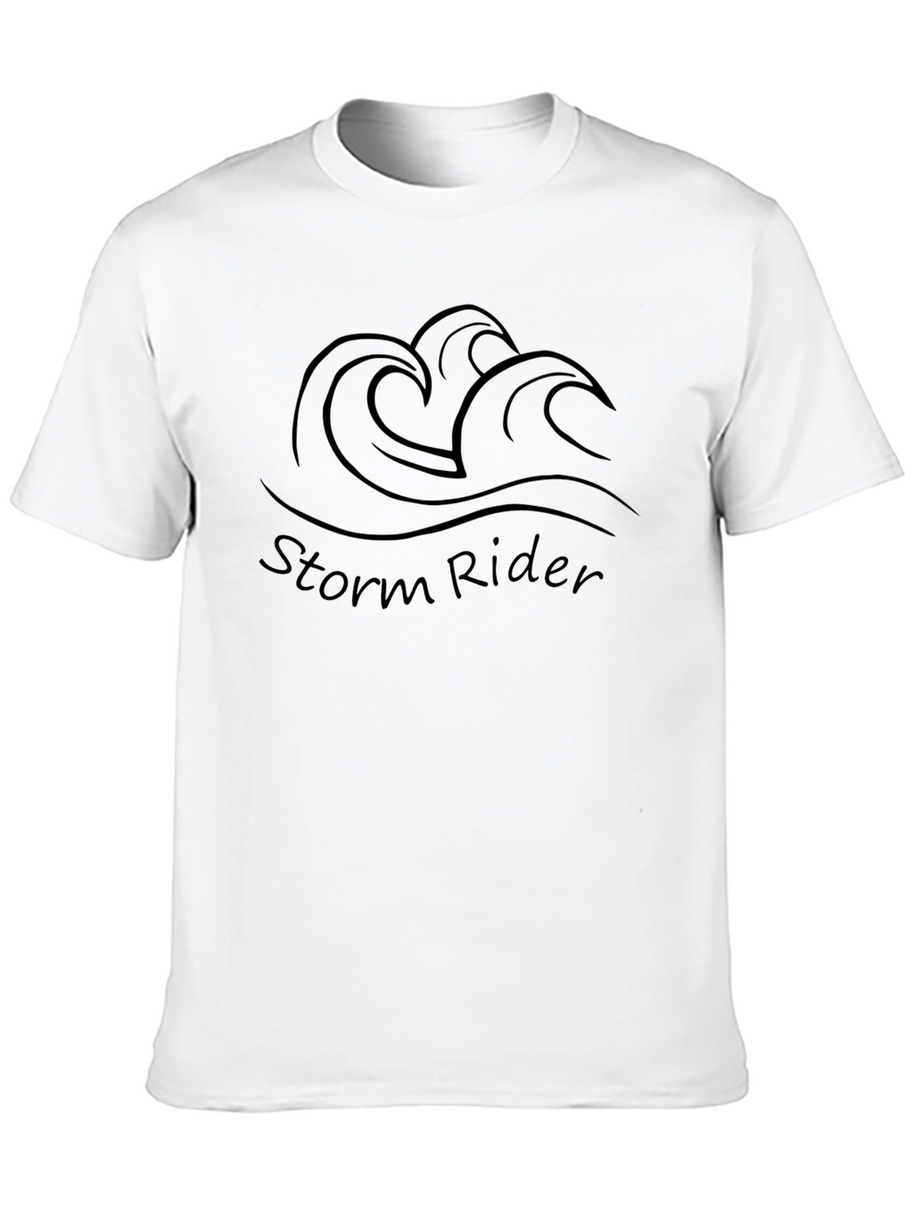 Storm Rider Black Graphic Tee