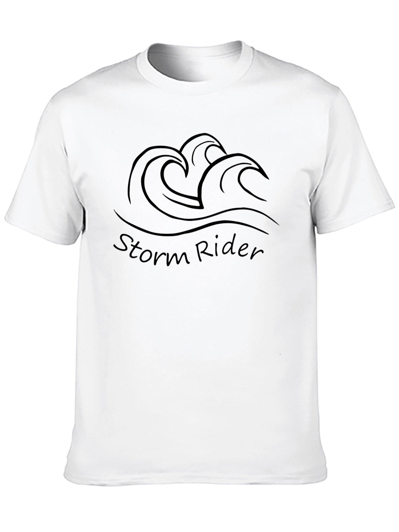 Storm Rider Black Graphic Tee