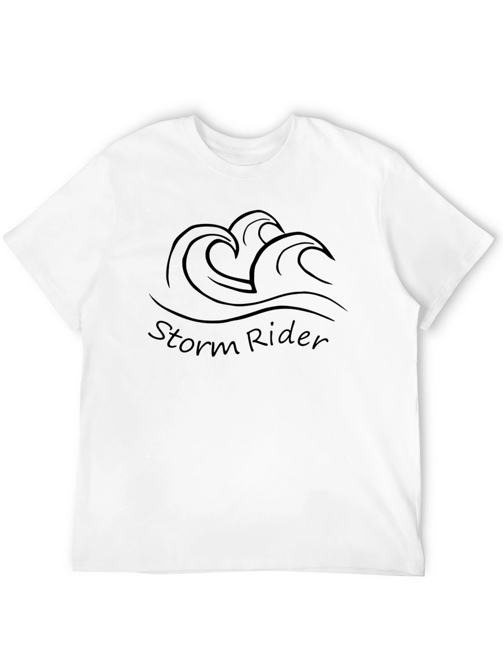 Storm Rider Black Graphic Tee