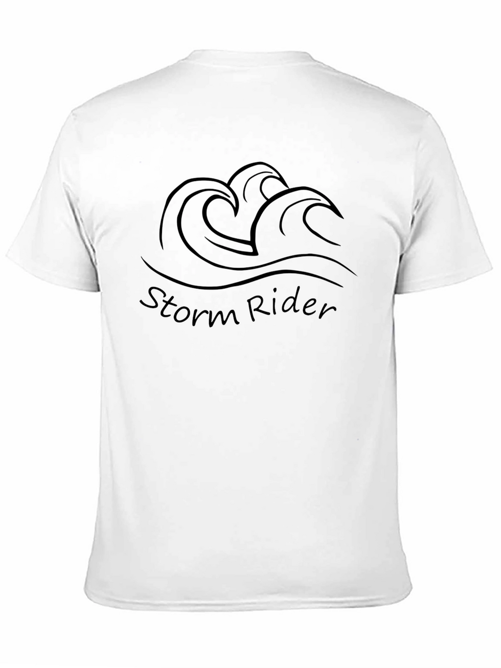 Storm Rider Black Graphic Tee