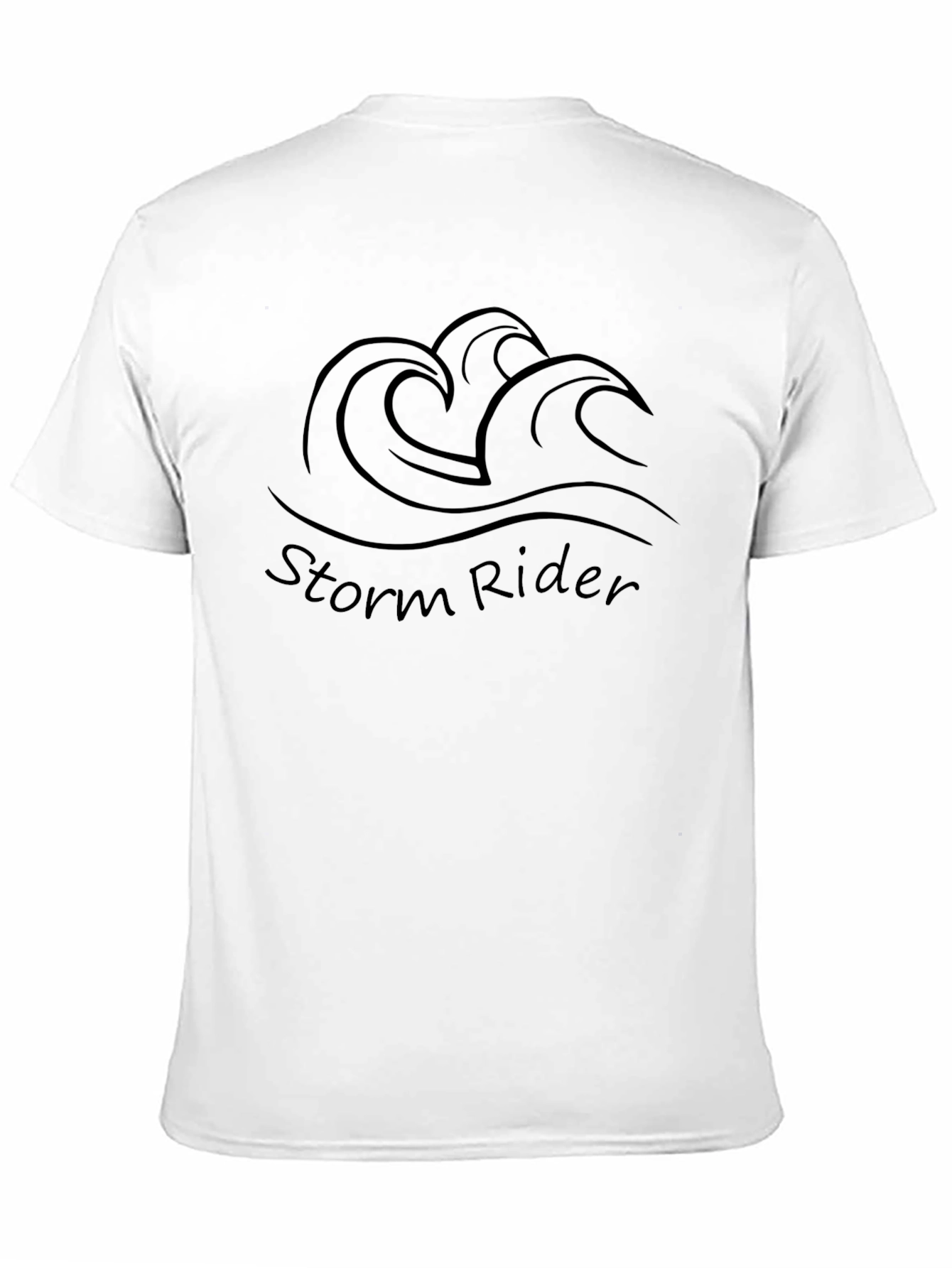 Storm Rider Black Graphic Tee