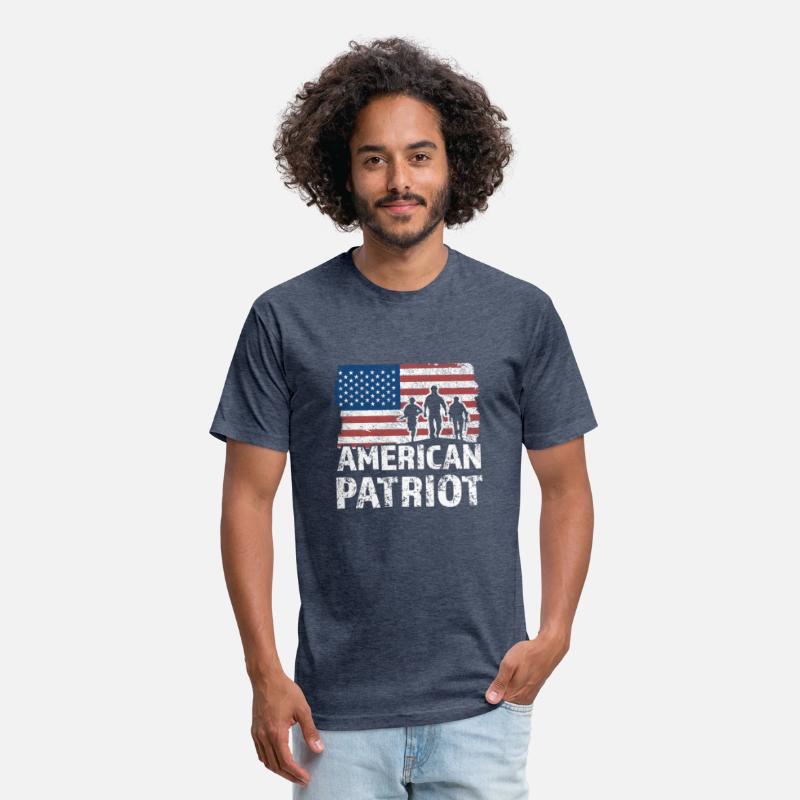 American Patriot Military Soldier Us Flag Veteran