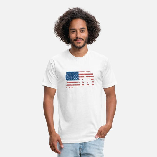 American Patriot Military Soldier Us Flag Veteran