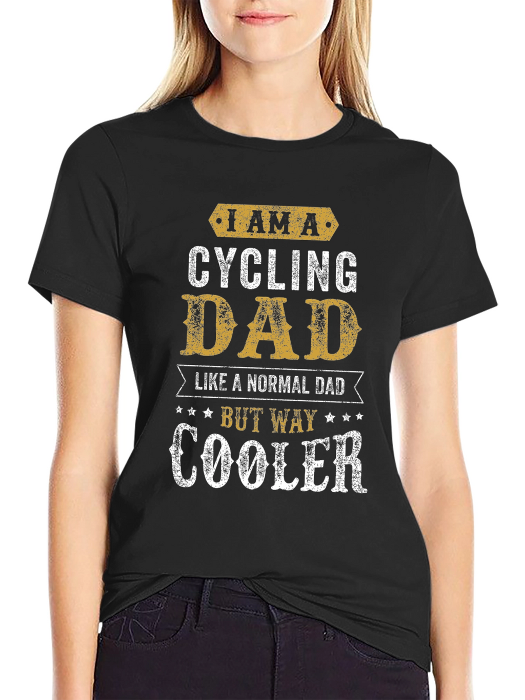 Cycling Dad T-Shirt - Way Cooler Than Normal