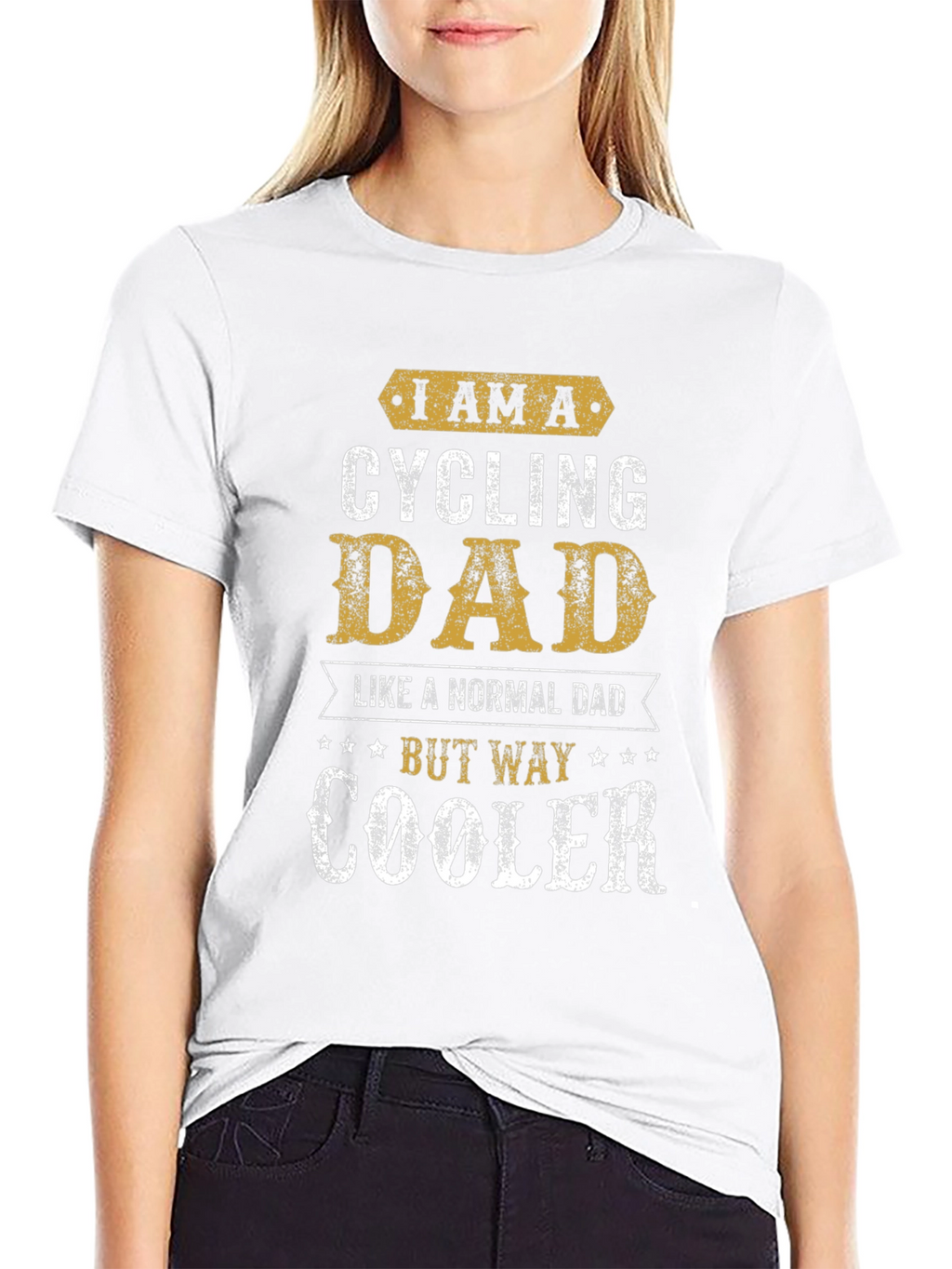 Cycling Dad T-Shirt - Way Cooler Than Normal