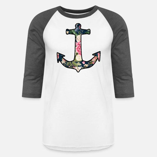 Anchor navy floral