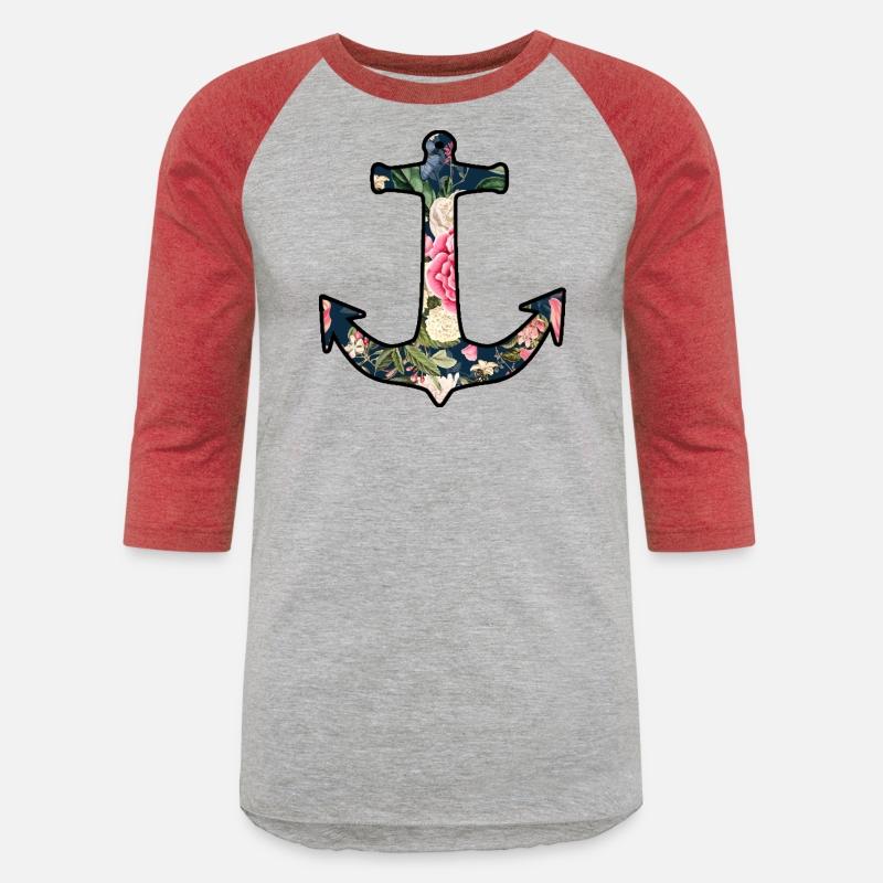 Anchor navy floral