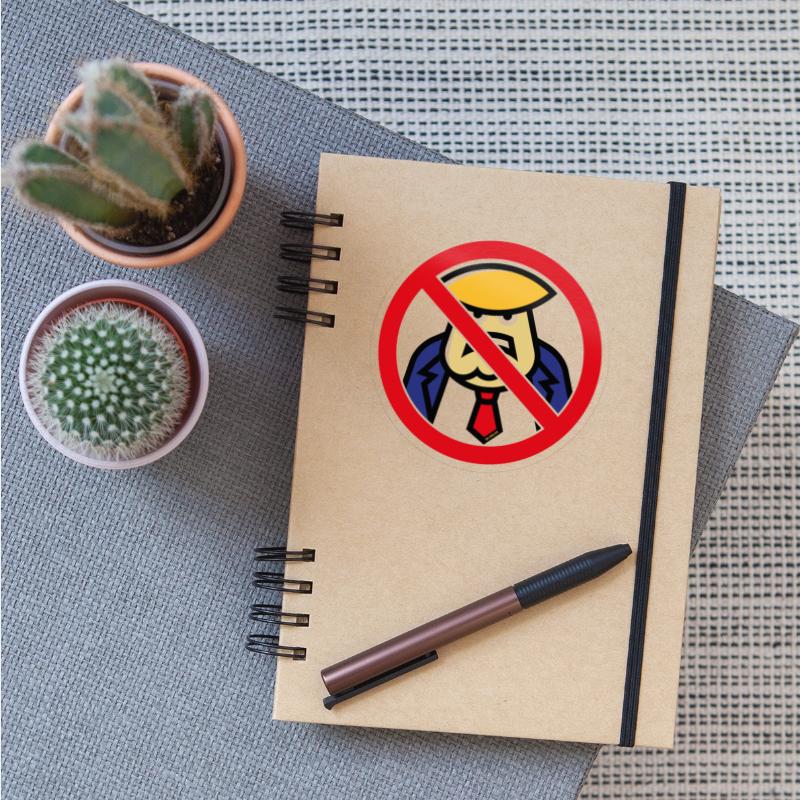 Anti Donald Sign (Stop Icon / POS)