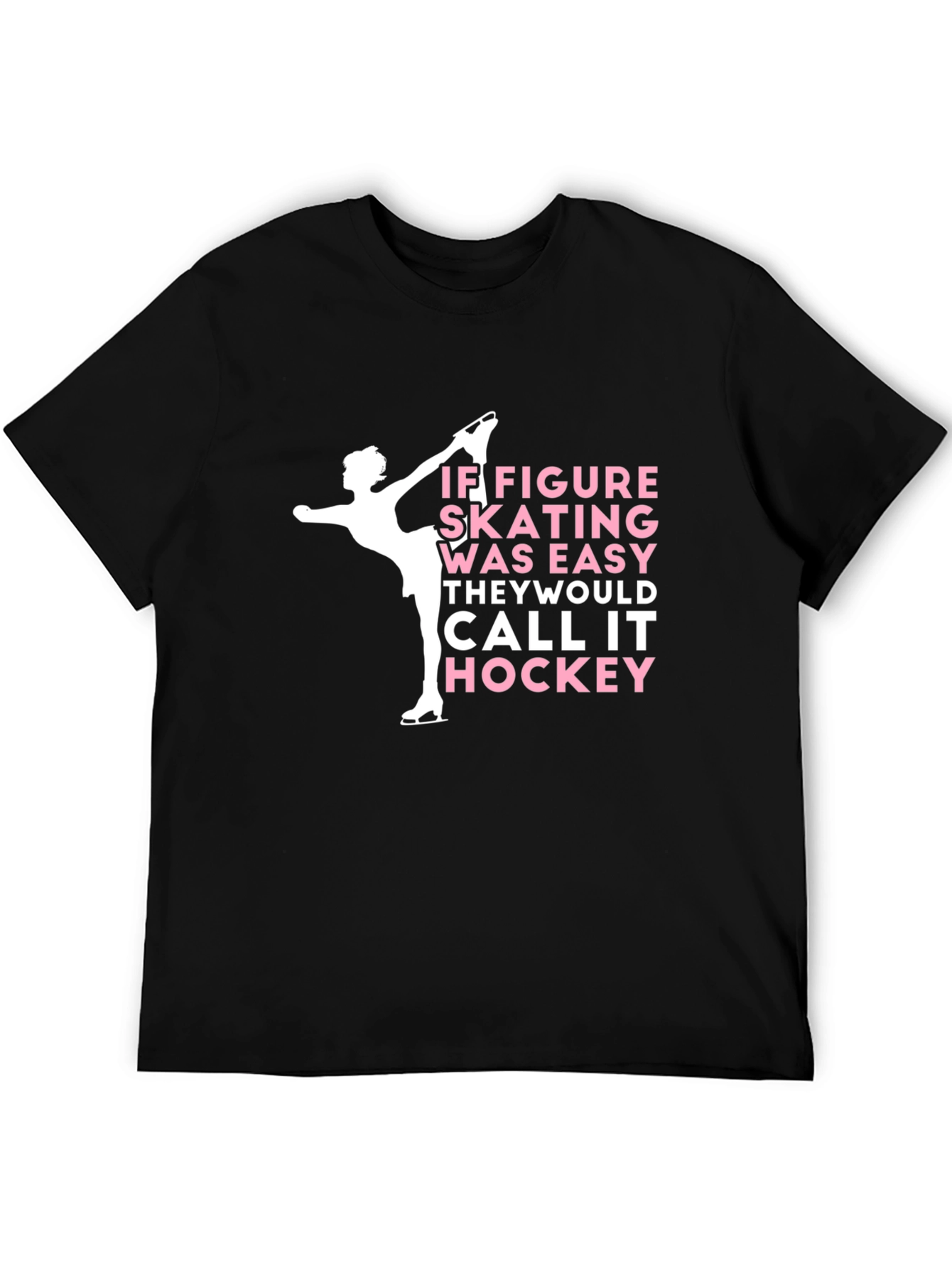 Figure Skating vs Hockey Tee