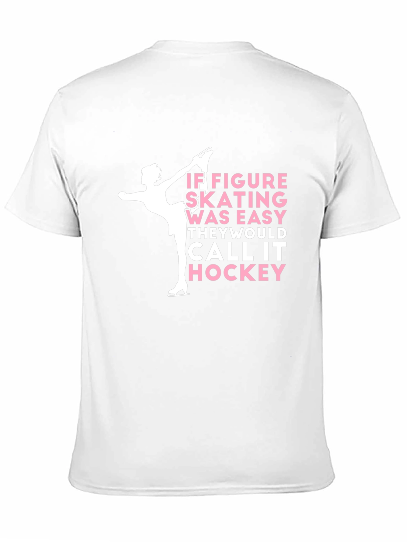 Figure Skating vs Hockey Tee