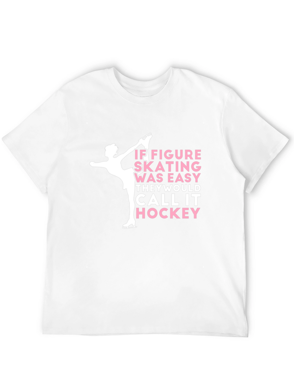 Figure Skating vs Hockey Tee