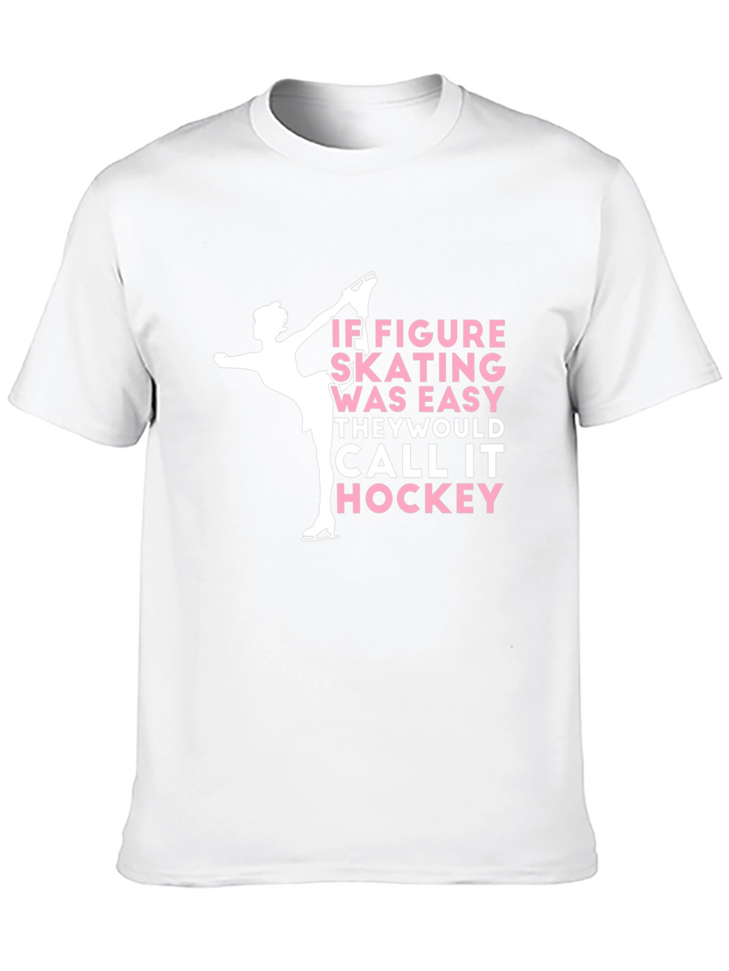Figure Skating vs Hockey Tee