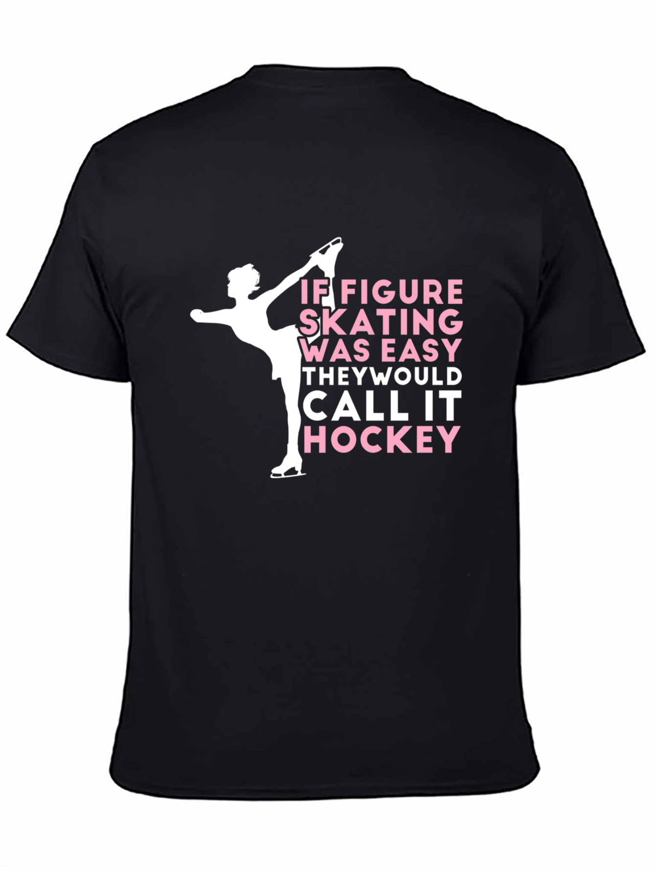 Figure Skating vs Hockey Tee