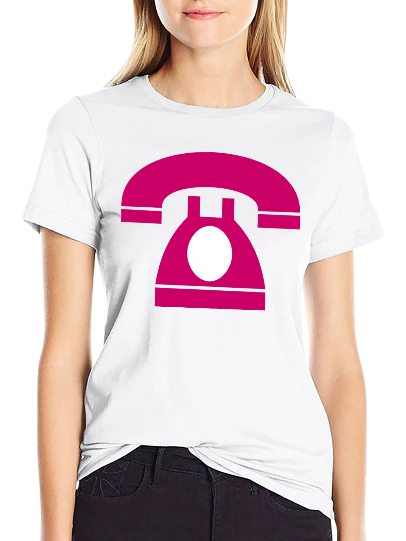 Retro Phone T-Shirt - Vintage Style Graphic Tee