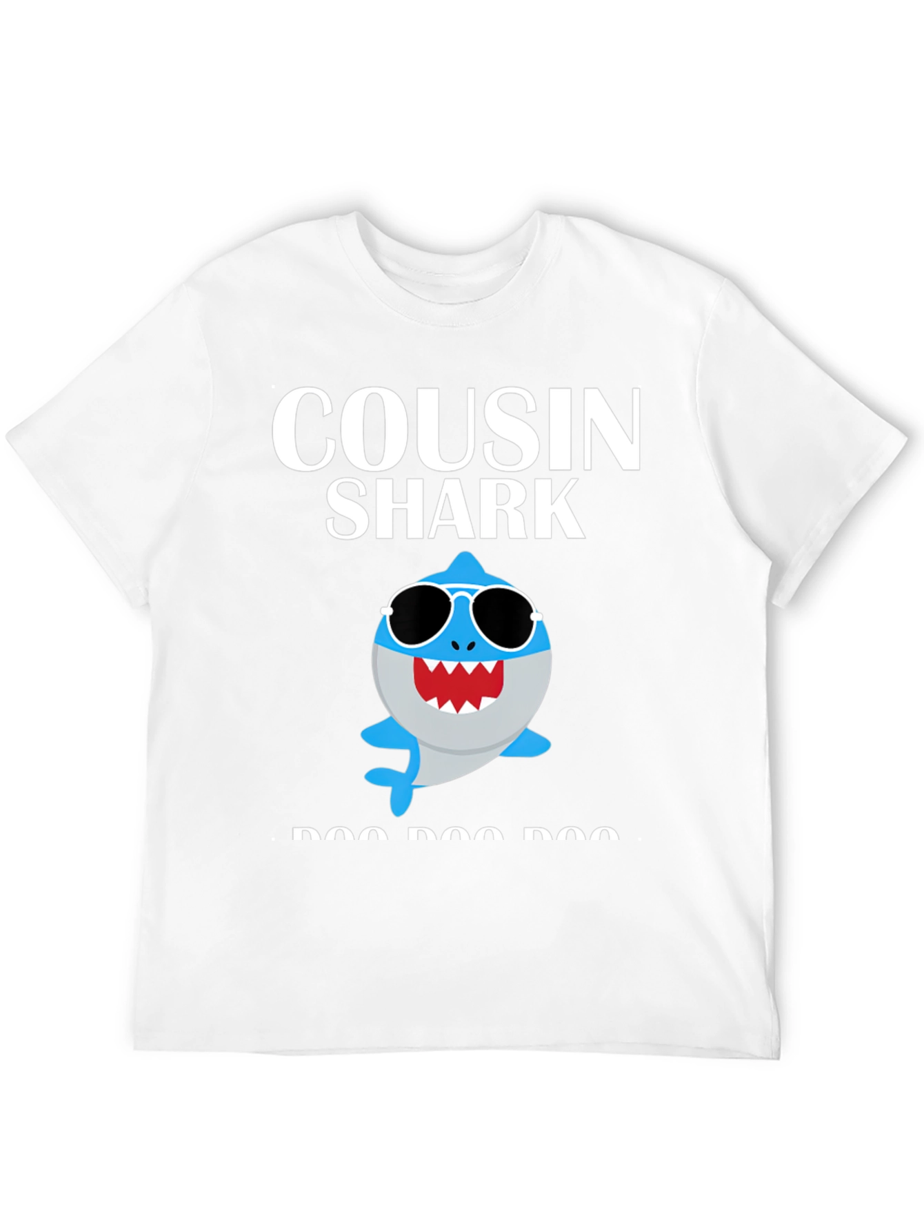 Cousin Shark T-Shirt - Baby Shark Family Matching Tee