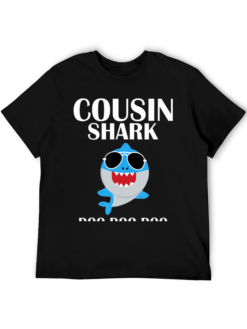 Cousin Shark T-Shirt - Baby Shark Family Matching Tee