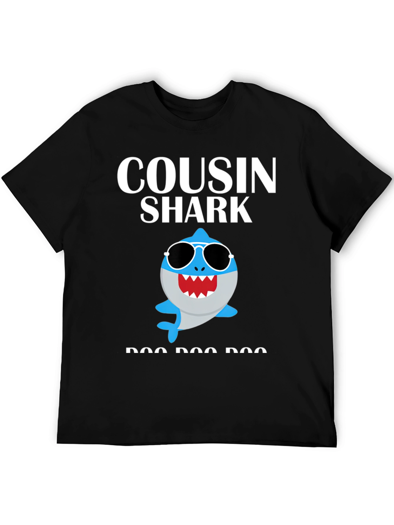 Cousin Shark T-Shirt - Baby Shark Family Matching Tee