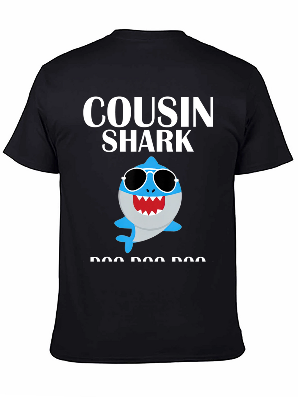 Cousin Shark T-Shirt - Baby Shark Family Matching Tee