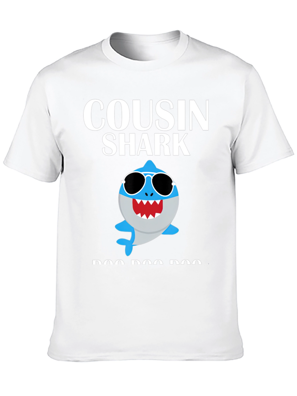 Cousin Shark T-Shirt - Baby Shark Family Matching Tee