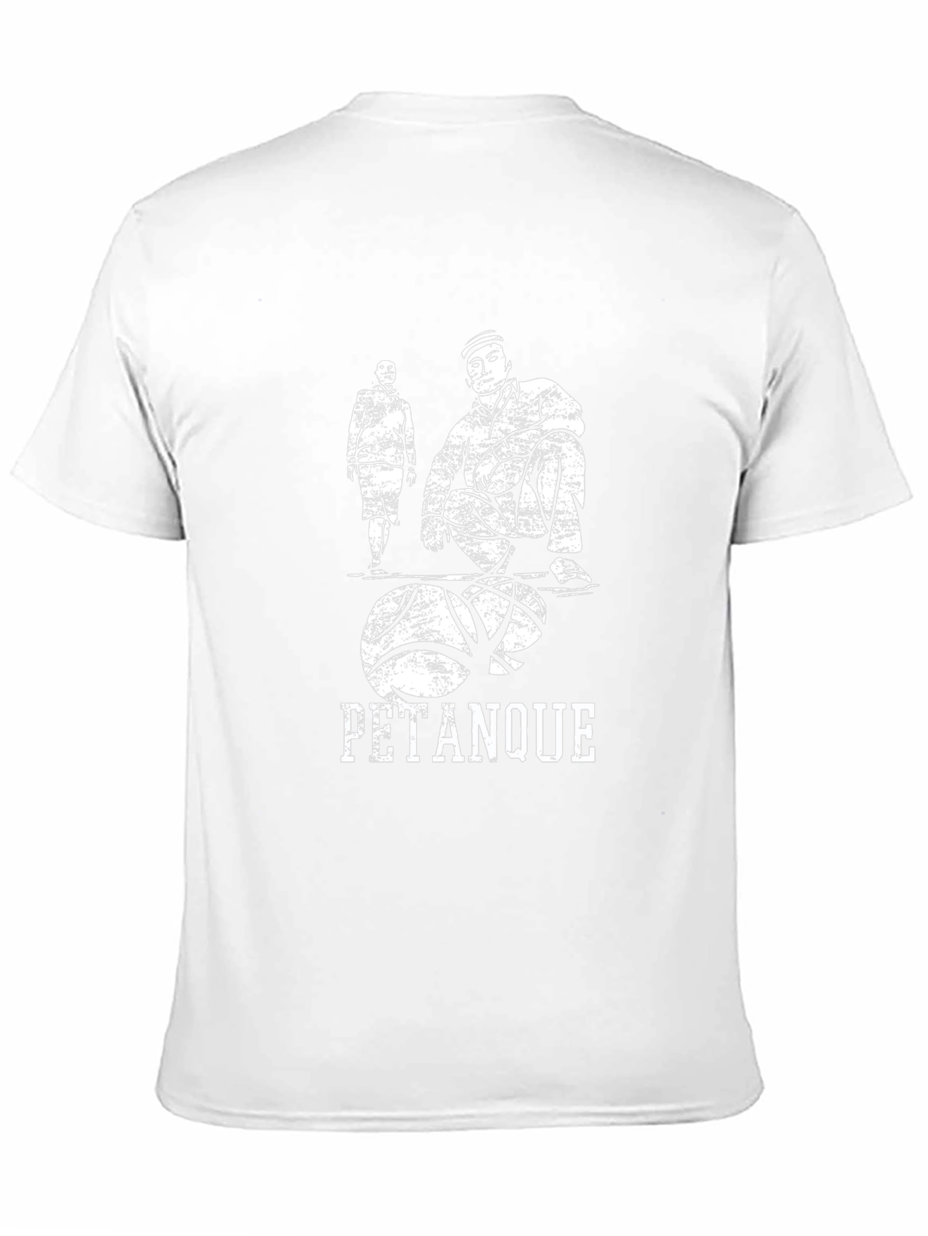 Pétanque Graphic Tee - Casual Black T-Shirt
