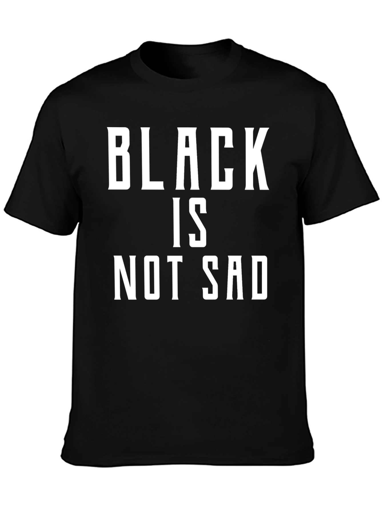 Black is Not Sad Graphic Tee - Mens