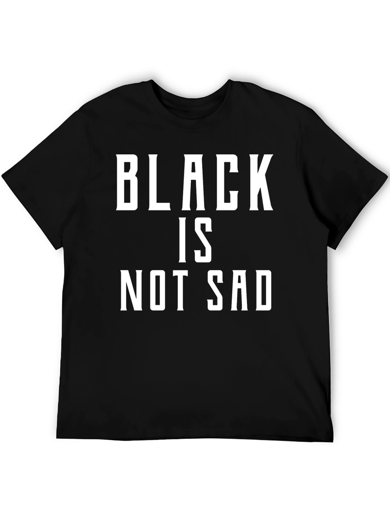 Black is Not Sad Graphic Tee - Mens