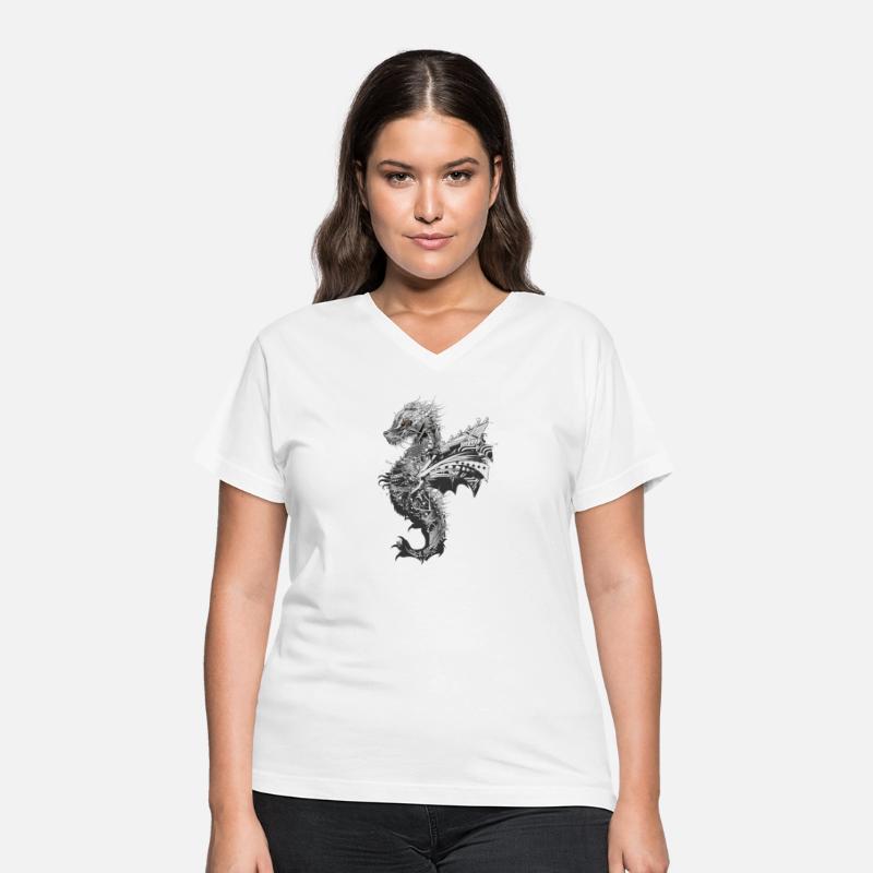 artfully designed mystical dragon