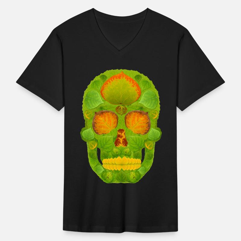 Aspen Leaf Skull 10