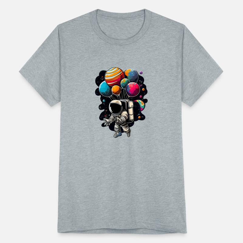 Astronaut Birthday Space Balloon Galaxy Planets