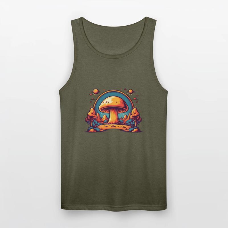 Atomic Mushroom Cloud Over Desert