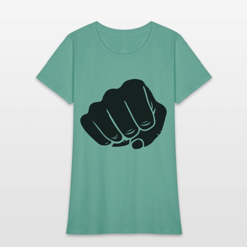 Attack punching clenched