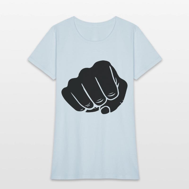 Attack punching clenched