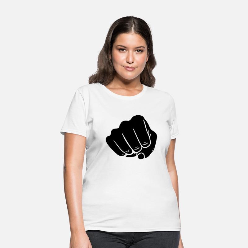 Attack punching clenched