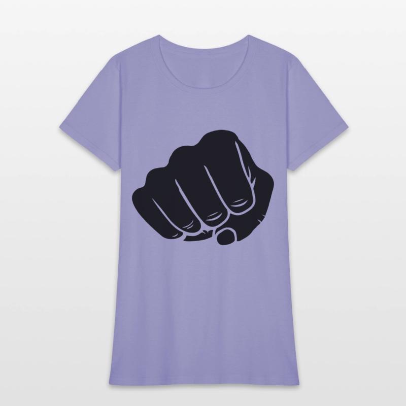 Attack punching clenched