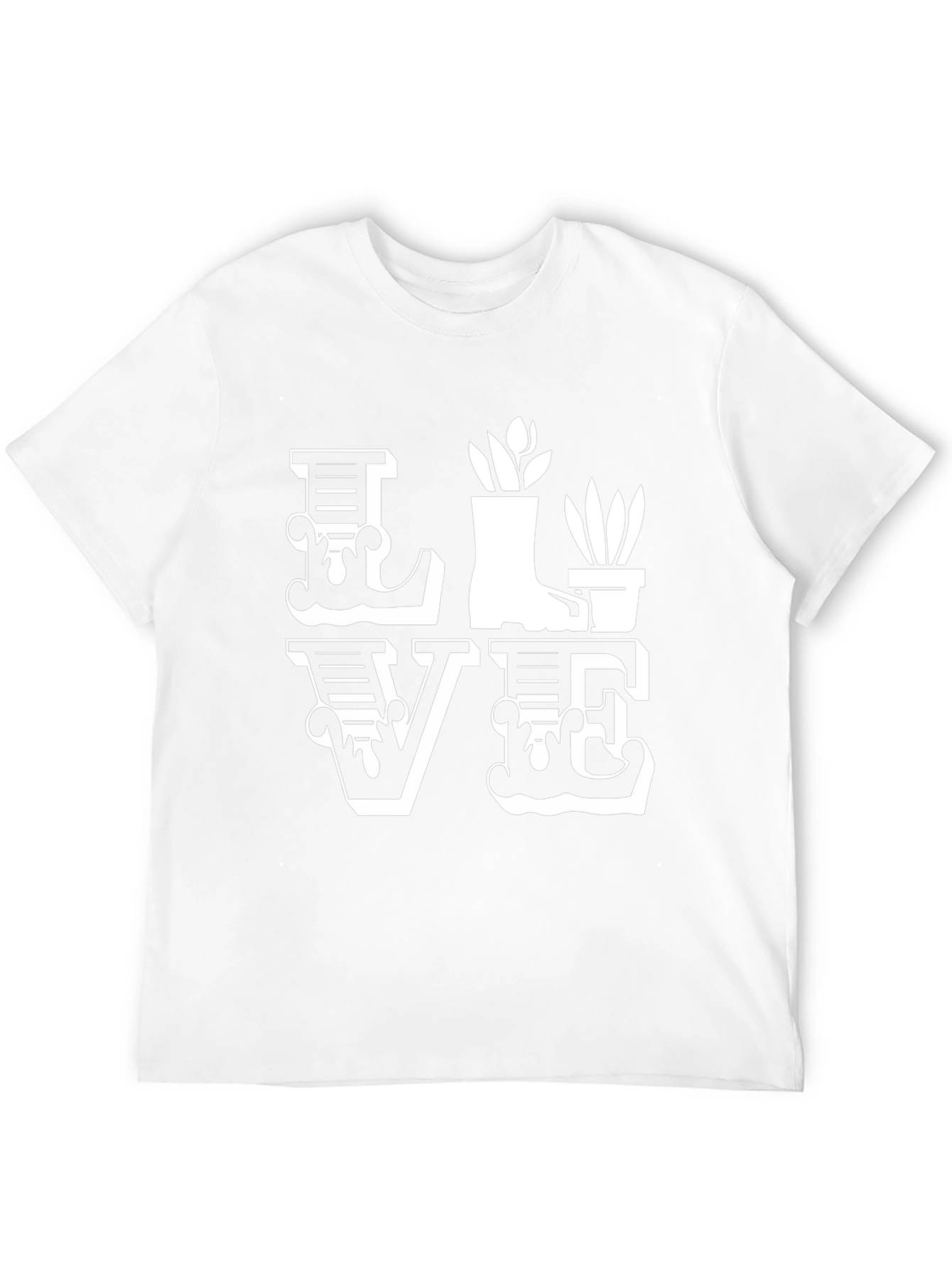 Gardening Love T-Shirt - Floral Boot Design