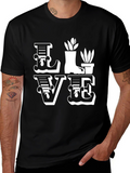 Gardening Love T-Shirt - Floral Boot Design