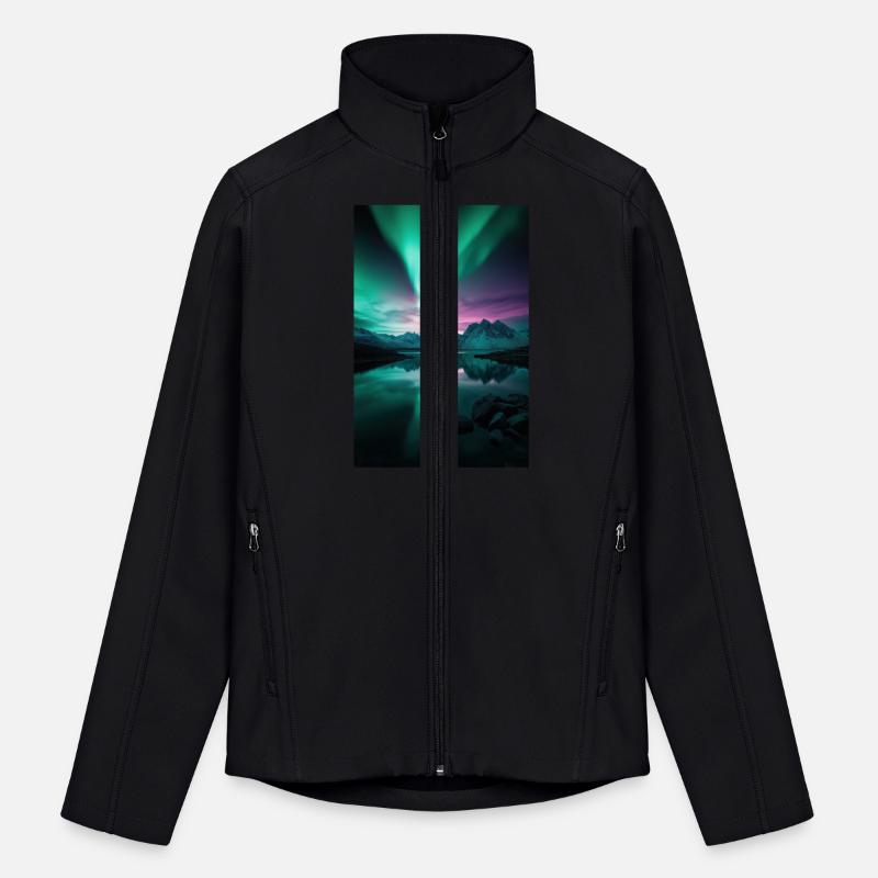 Aurora Over Arctic Peaks