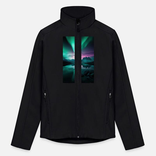 Aurora Over Arctic Peaks