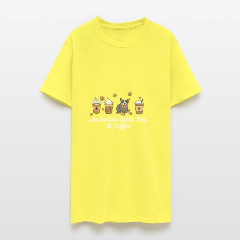 Australian Cattle Dog And Coffee