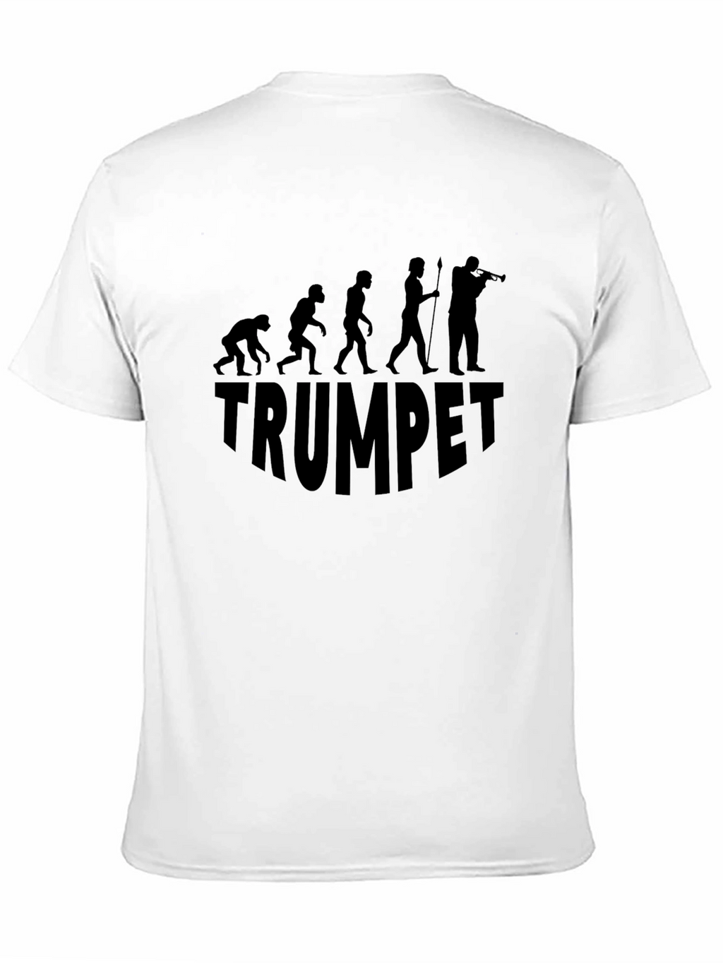 Trumpet Evolution Funny Musician T-Shirt