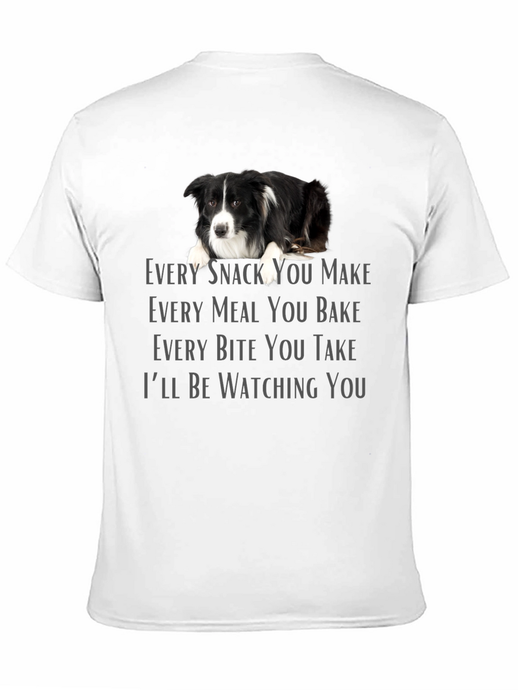 Funny Dog Watching You Graphic T-Shirt