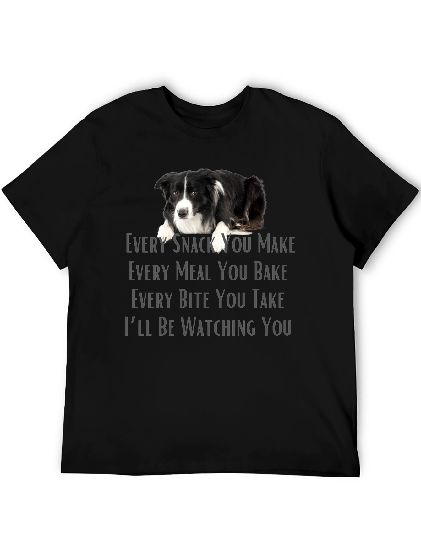 Funny Dog Watching You Graphic T-Shirt