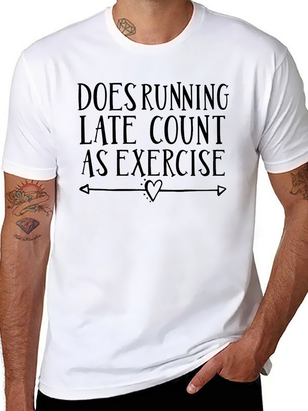 Running Late Exercise T-Shirt