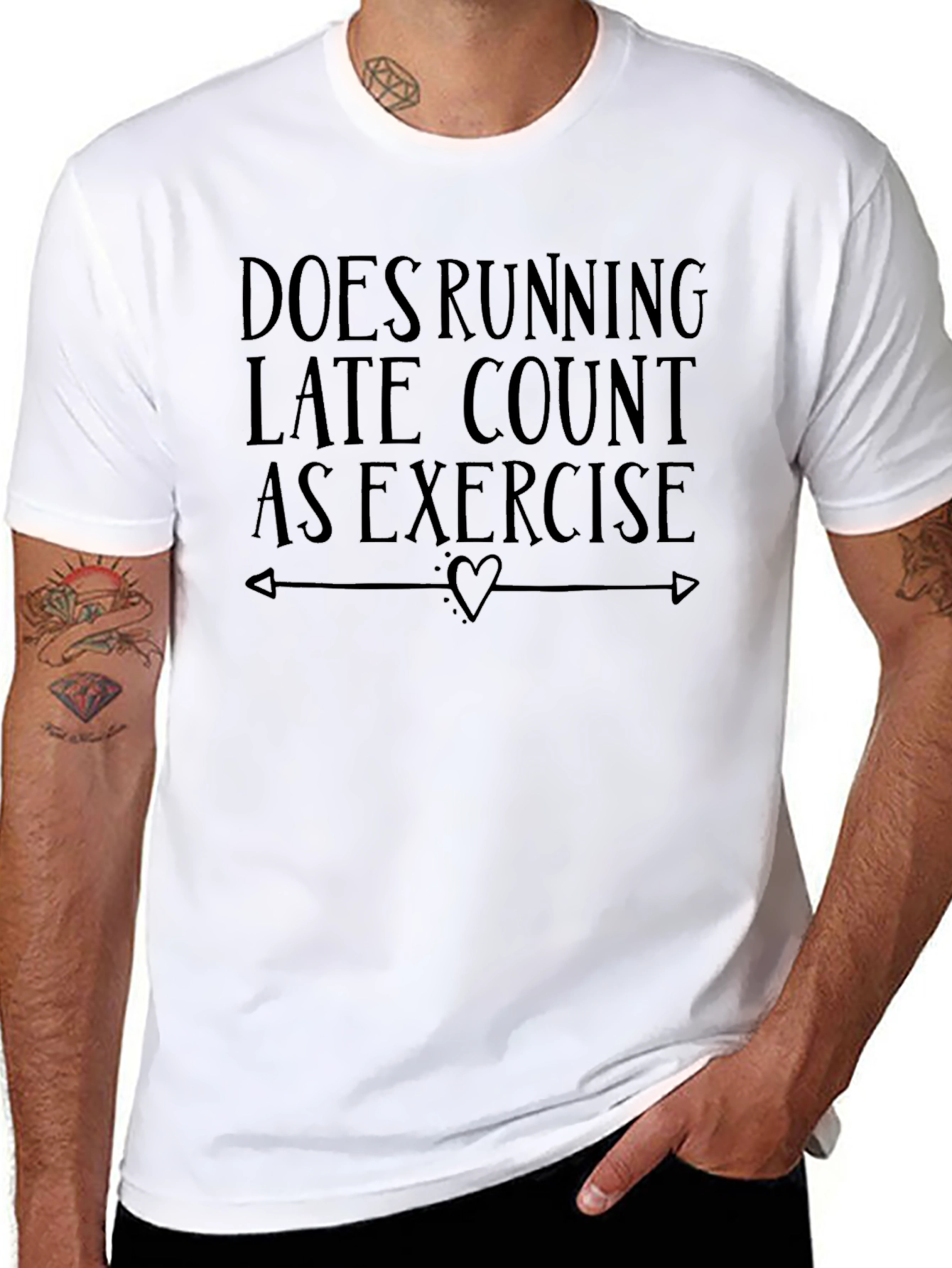 Running Late Exercise T-Shirt