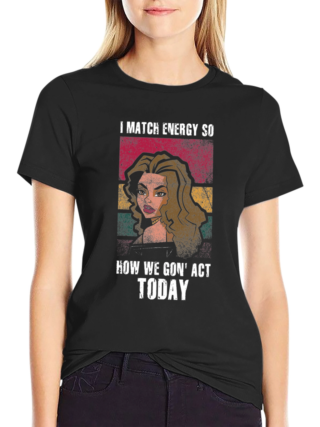 I Match Energy T-Shirt - Bold Graphic Tee