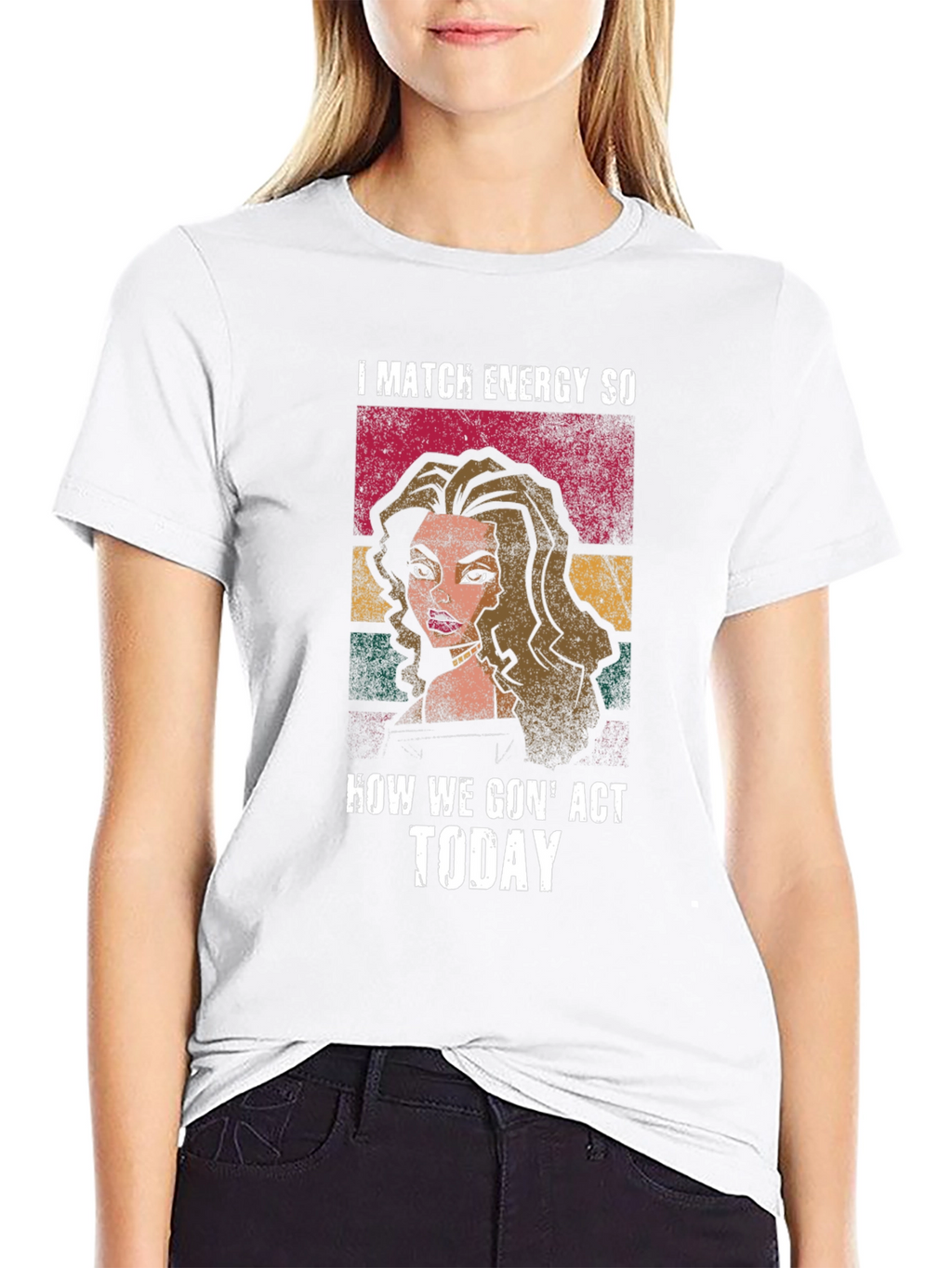 I Match Energy T-Shirt - Bold Graphic Tee