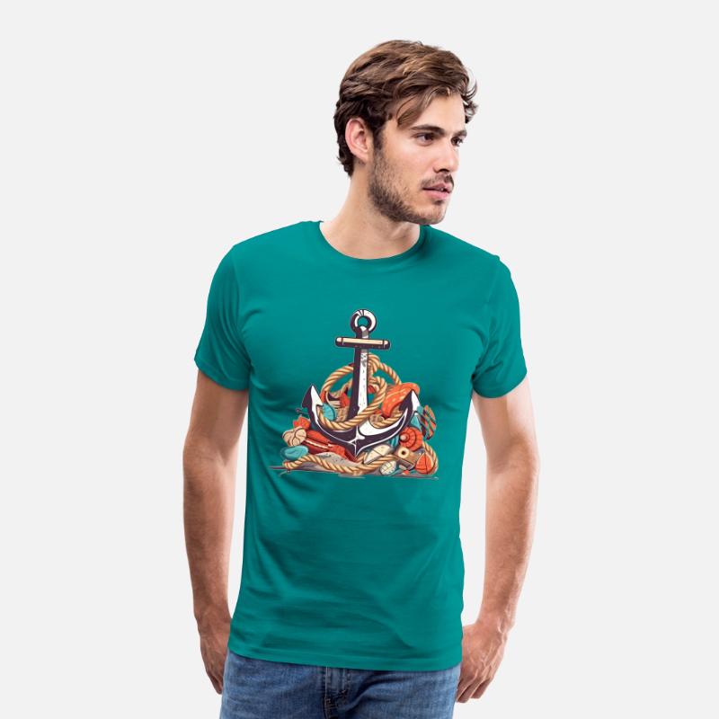 Awesome Anchor Comic Style Maritime Adventure