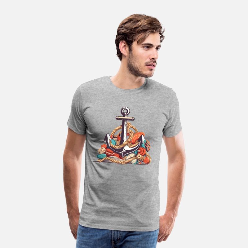 Awesome Anchor Comic Style Maritime Adventure